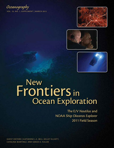 New Frontiers in Ocean Exploration: The E/V Nautilus and NOAA Ship Okeanos Explorer 2011 Field Season cover