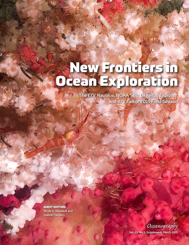 New Frontiers in Ocean Exploration: The E/V Nautilus, NOAA Ship Okeanos Explorer, and R/V Falkor 2019 Field Season cover