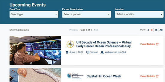 Keep up with current events and opportunities to explore with us