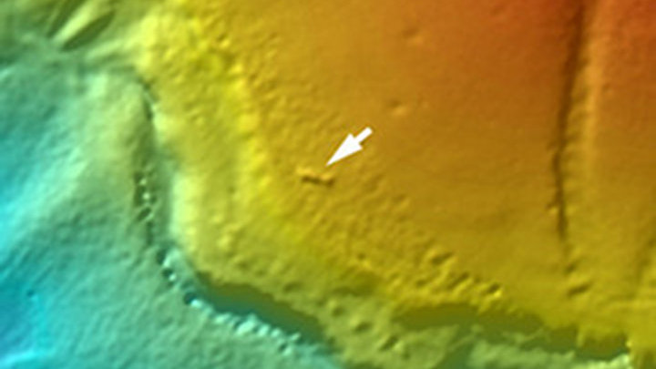 Identifying Deepwater Historic Wreck Sites using Multibeam Sonar Data