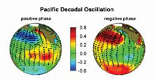 Pacific Decadal Oscillation parameters