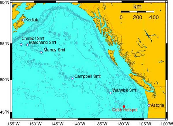 Gulf of Alaska Locator Map