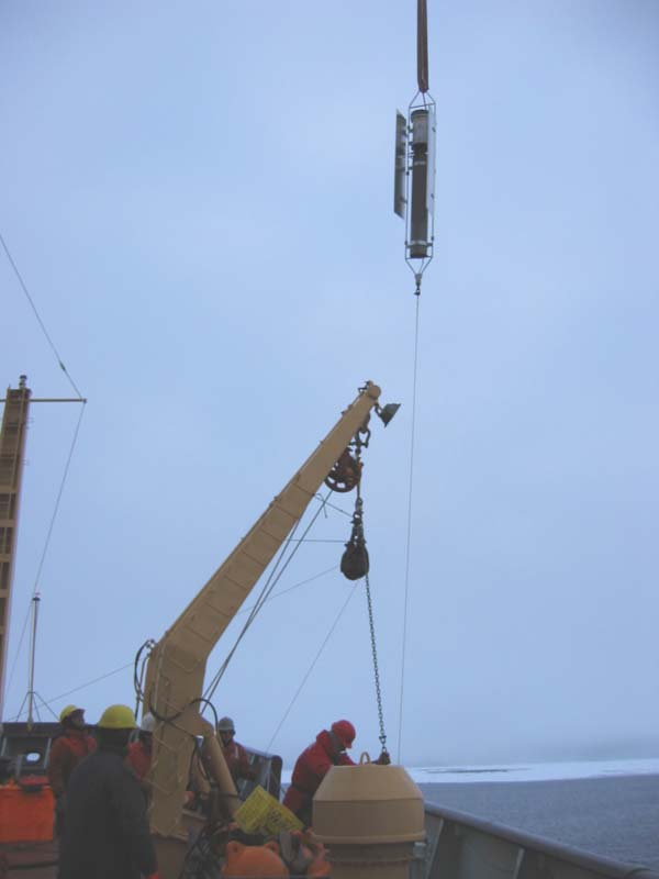 One of the instruments awaiting deployment
