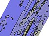 Particle intensity map of Explorer Ridge