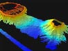 3-D view Lisianski Island data.