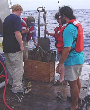 box core sampling device