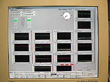 computer display reaouts of internal water sensors