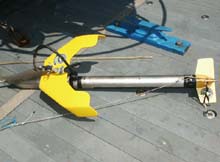 side scan sonar tow vehicle