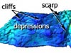 3-D visualization map of the Charleston Bump
