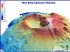 Bathymetry of West Rota submarine volcano