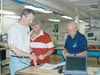 John McDonough, Jeff Ellett, and Will Schroeder discuss the ROV dive schedule