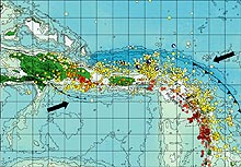 Location of earthquakes