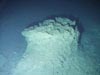A mud chimney encountered during Dive 3914.