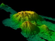 3D Map of Patton Seamount