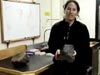 See how the claw and arm of Alvin are able to sample a wedge of pillow basalt pulled from a fractured pillow lava.