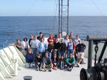The 2004 Gulf of Alaska Seamount Expedition Science party.
