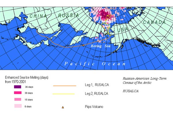 Rusalca map