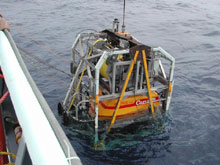 ROPOS ROV, launched from the T.G. Thompson