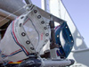 plankton nets are mounted on the bumper bar of ROPOS, and are used to collect plankton above the hydrothermal vent sites