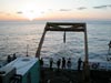 A beautiful sunset follows a successful dive on Kelvin seamount.
