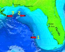 map of dive sites Map of Dive Sites