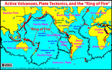 Pacific Ring of Fire Plate Tectonics