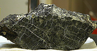  Hand sample of a serpentinite from Lost City