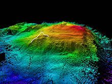 Track of First Dive