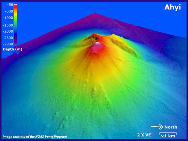 View a slideshow of the 3D images of the Submarine Ring of Fire 2006 Mariana Arc dive sites.