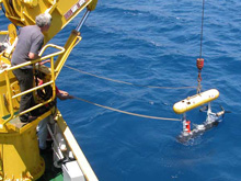 SeaBED AUV is deployed