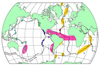 Target areas for Biogeography of Chemosynthetic Ecosystems research