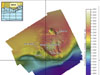 Multibeam data at Viosca Knoll 826 acquired during the Lophelia II cruise.