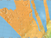 2003 Multibeam bathymetric map of the pockmark site.