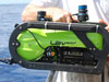 The SeaBotix LBV ROV, used for exploration of potential underwater caves during the expedition.
