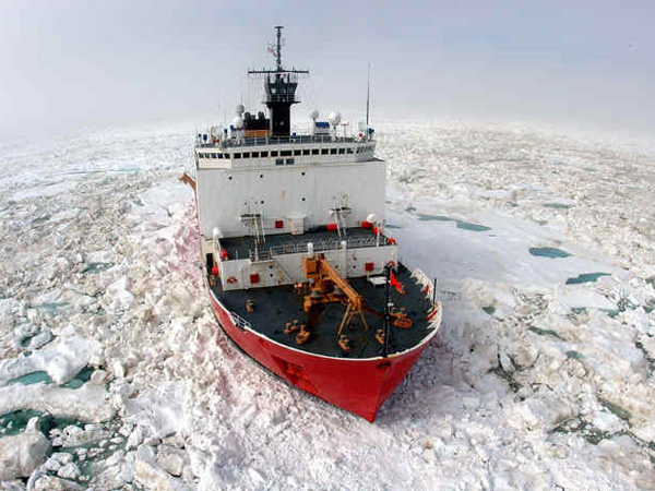 The Coast Guard Cutter Healy (WAGB - 20) is United States' newest and most technologically advanced polar icebreaker.