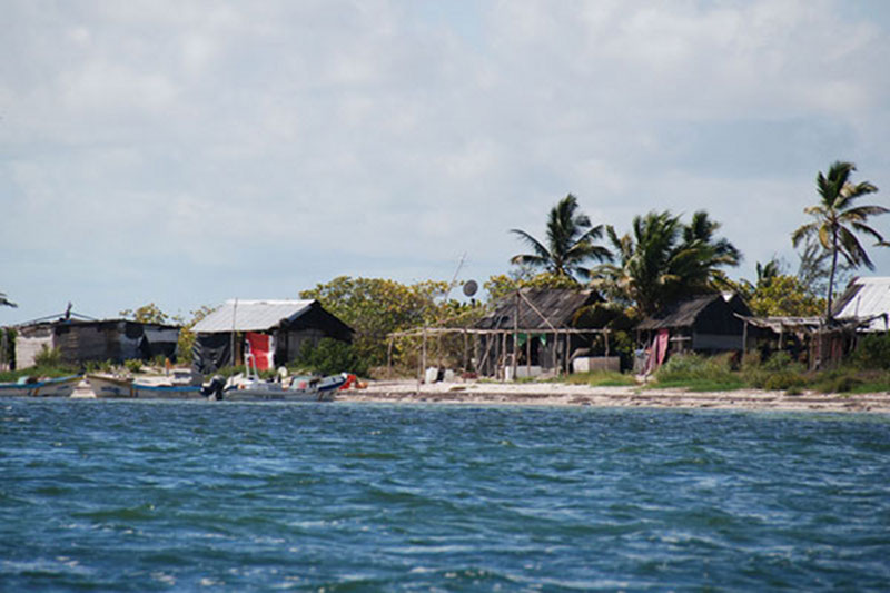 The small fishing-village of Cabo Catoche is located at the northern-most tip of the Yucatan Peninsula where the waters of the Gulf of Mexico and Caribbean Sea converge.