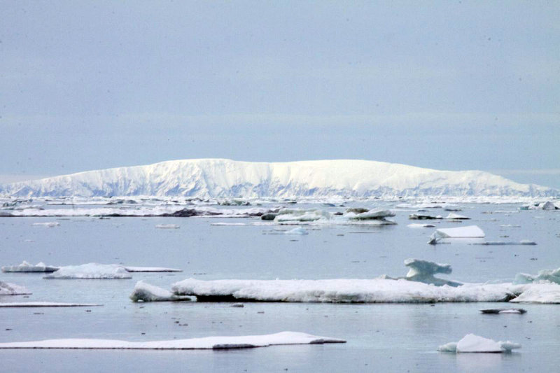 A view of Herald Island.