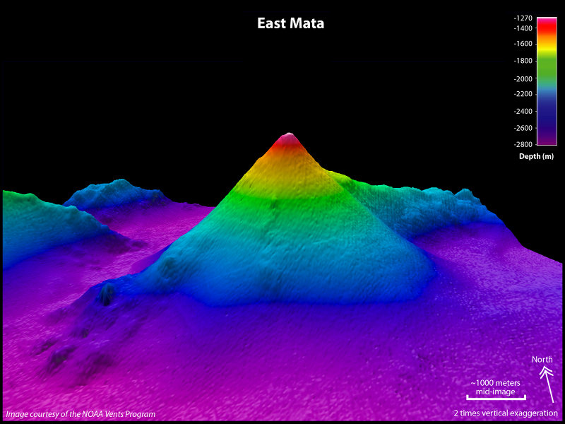 East Mata volcano