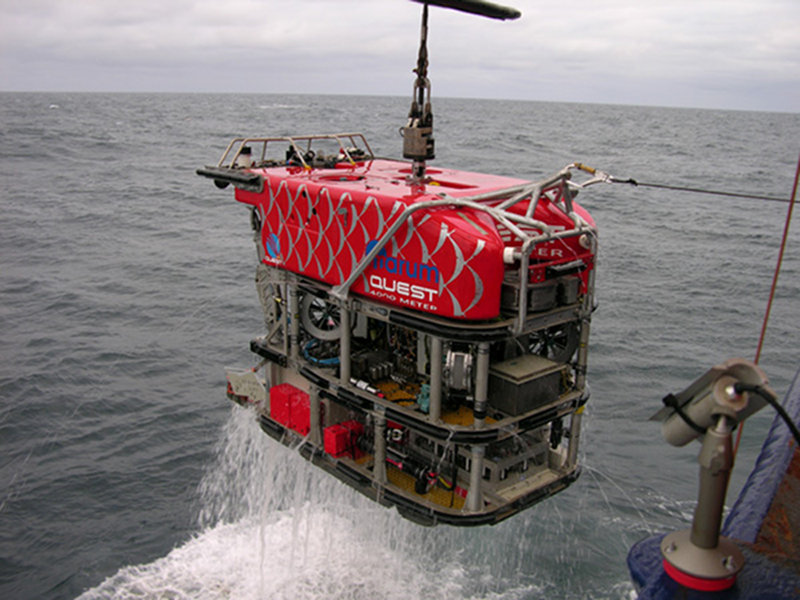 The Quest 400 remotely operated vehicle.