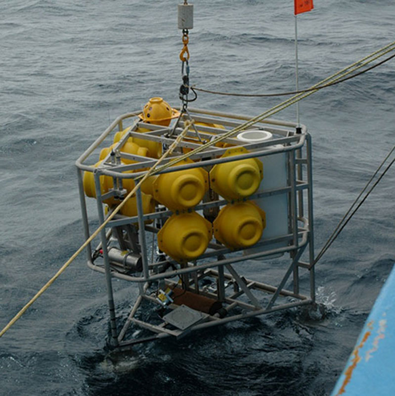 Netherlands Inst. of Sea Research ALBEX benthic lander that will be used in the Middle Atlantic deep-water canyons.