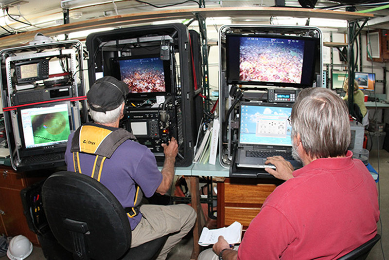 ROV control console