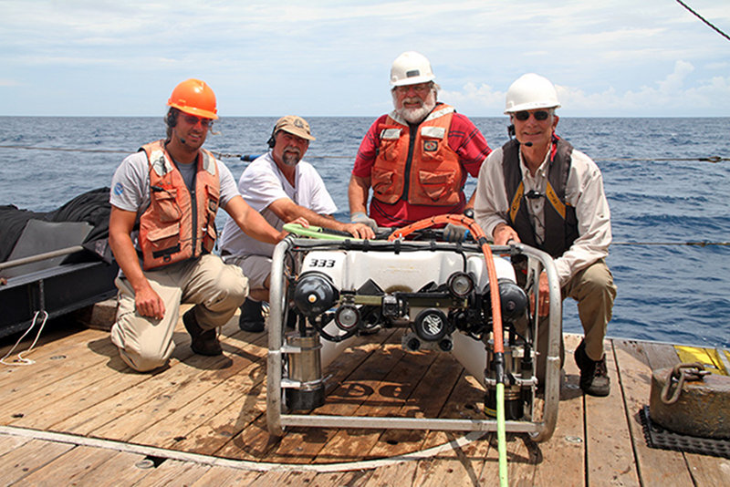 The UNCW Undersea Vehicles team.