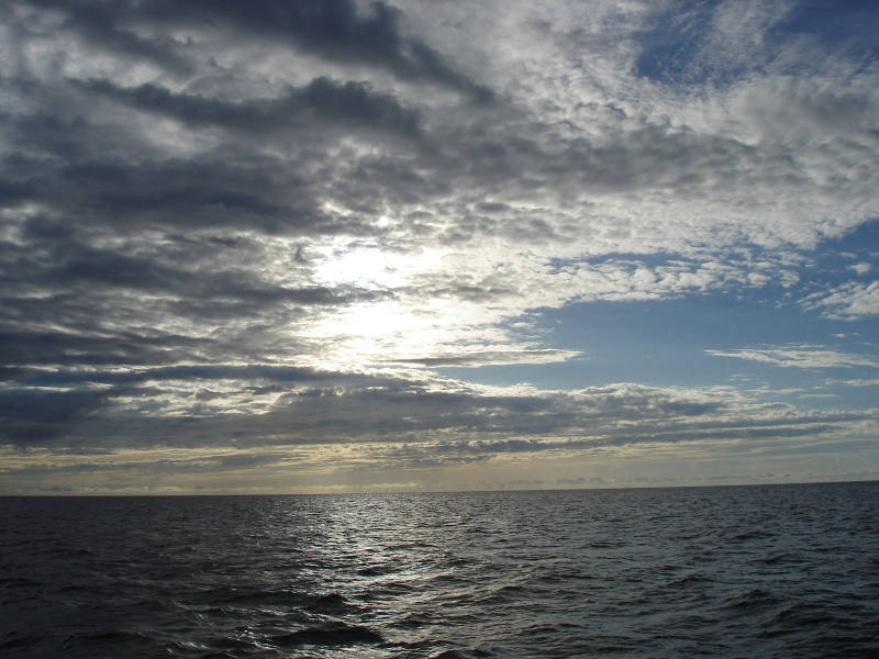 One advantage of working early hours on the boat are the beautiful sunrises that I normally sleep through on shore! 