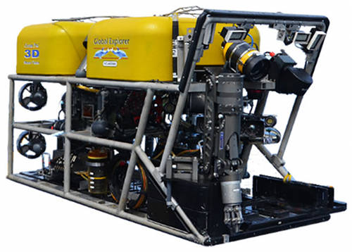 Deep Sea Systems Global Explorer remotely operated vehicle.