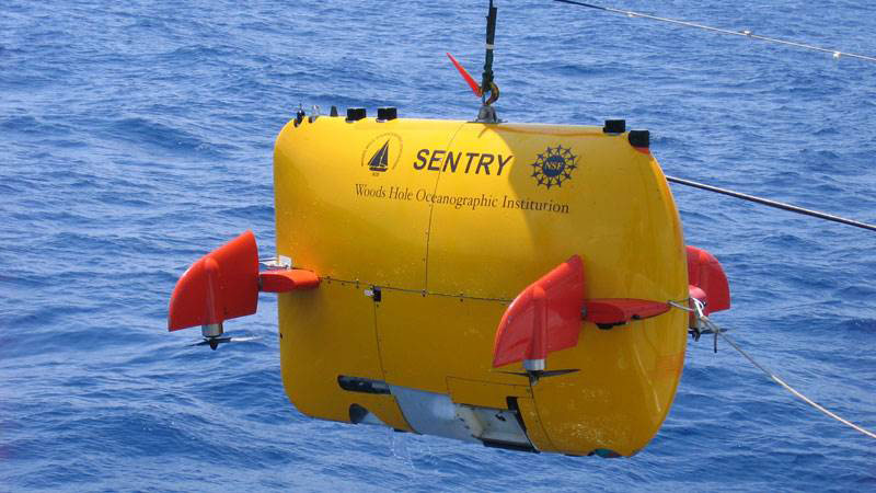 Autonomous underwater vehicle, Sentry.
