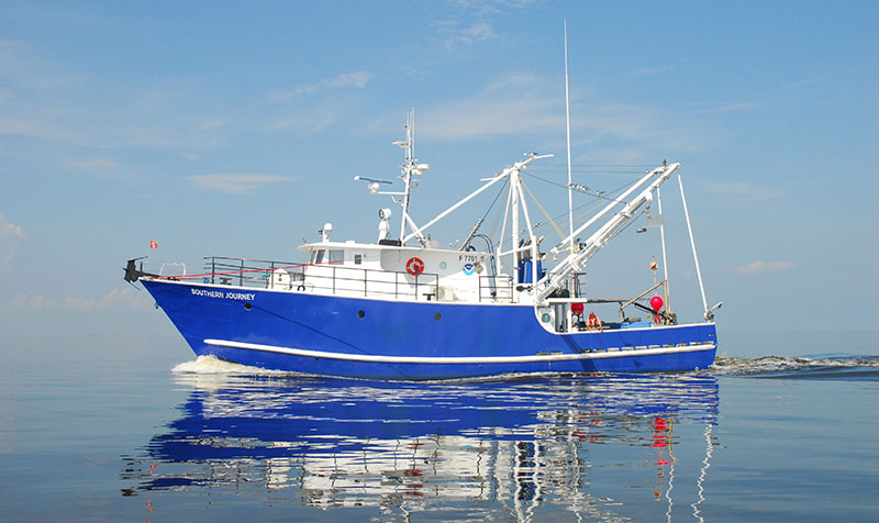 The R/V Southern Journey, owned and operated by NOAA’s National Marine Fisheries Service, will be used for collecting our target fish species. Image courtesy of Southeast Fisheries Science Center – Pascagoula.