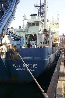 Atlantis at dock