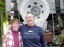 Holly Donovan with Tanya Podchaski