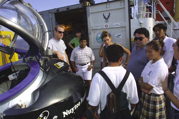 Teachers and Strudent at Sea