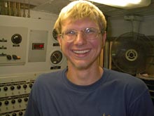 Jesse Duncan, Third Assistant Engineer on the NOAA Ship McArthur